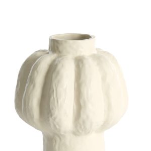 Light & Living vaas ALIVERI – Ø21.5x25cm – wit Light & Living vaas ALIVERI – Ø21.5x25cm – wit
