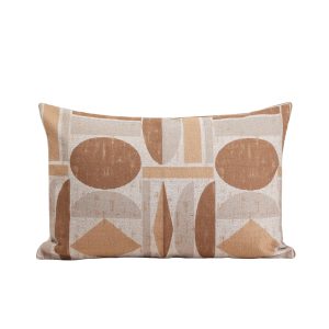 Madura Kussenovertrek Anoki beige en bruin 40×60 cm Madura Kussenovertrek Anoki beige en bruin 40×60 cm