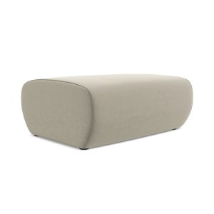 LaMiaSofa Poef Palermo – velours – parel – 100x70x39 LaMiaSofa Poef Palermo – velours – parel – 100x70x39