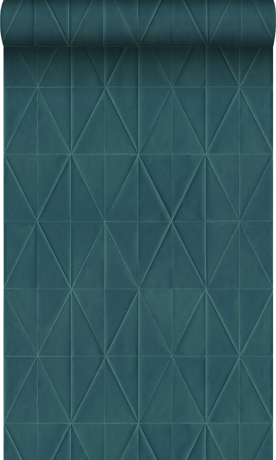 Origin Wallcoverings behang origami motief donkerblauw - 53 cm x 10.05