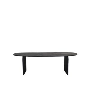 LABEL51 Eettafel Cooper – Zwart Mangohout – 210x110x76cm