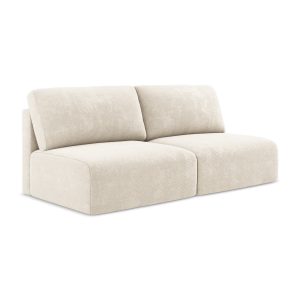 LaMiaSofa 3-zits slaapbank Ostia – chenille stof – lichtbeige – 216×10 LaMiaSofa 3-zits slaapbank Ostia – chenille stof – lichtbeige – 216×10