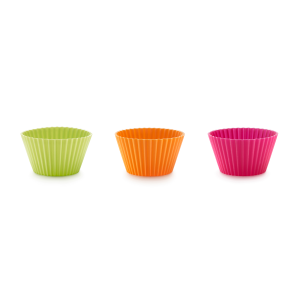 Lékué Bakvorm Muffins ø 10 cm, set van 6 Lékué Bakvorm Muffins ø 10 cm, set van 6
