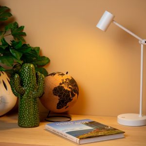 Lucide bureaulamp TIPIK – Geïntegreerde LED – Wit Lucide bureaulamp TIPIK – Geïntegreerde LED – Wit