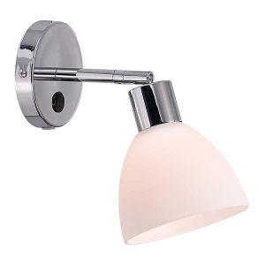 Nordlux Ray Wandlamp – E14 – Chroom Nordlux Ray Wandlamp – E14 – Chroom
