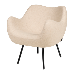 noo.ma RM58 Retro fauteuil – Bright Beige Wool noo.ma RM58 Retro fauteuil – Bright Beige Wool