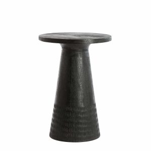 Light & Living bijzettafel Paxos – zwart – Ø45cm Light & Living bijzettafel Paxos – zwart – Ø45cm