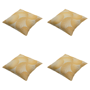 Madison sierkussen Napels – geel – 50x50x10cm – set van 4 Madison sierkussen Napels – geel – 50x50x10cm – set van 4