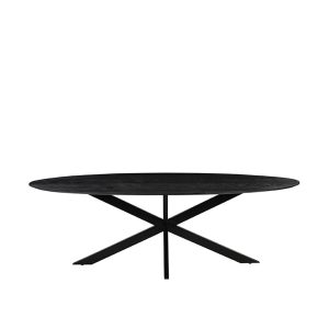 LABEL51 Eettafel James – Zwart Mangohout – 240x100x76cm LABEL51 Eettafel James – Zwart Mangohout – 240x100x76cm