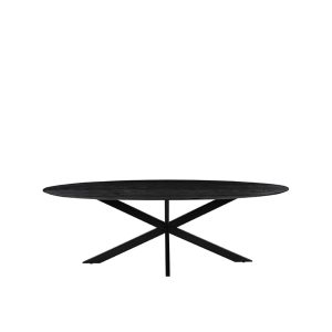 LABEL51 Eettafel James – Zwart Mangohout – 210x100x76cm LABEL51 Eettafel James – Zwart Mangohout – 210x100x76cm