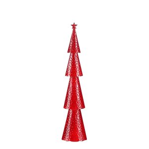 Mica Decorations Decoratie boom rood – l14,5xb8xh68cm Mica Decorations Decoratie boom rood – l14,5xb8xh68cm