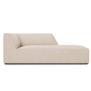 Micadoni rechter chaise longue Ruby structurele stof, beige – 180x93x6 Micadoni rechter chaise longue Ruby structurele stof, beige – 180x93x6