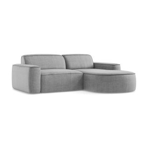 LaMiaSofa hoekbank rechts Melissa – textuurstof – lichtgrijs – 224×166 LaMiaSofa hoekbank rechts Melissa – textuurstof – lichtgrijs – 224×166