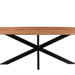 Livingfurn eetkamertafel Jesper Danish Oval – 210cm – mangohout Livingfurn eetkamertafel Jesper Danish Oval – 210cm – mangohout
