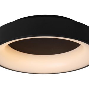 Lucide plafonnière MIRAGE – Geïntegreerde LED – Zwart Lucide plafonnière MIRAGE – Geïntegreerde LED – Zwart