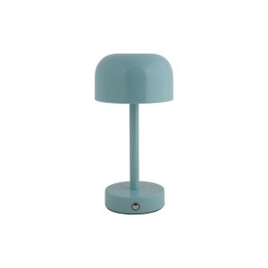 Leitmotiv tafellamp James LED – blauw – 12.5×12.5×24.5cm – Paddenstoel Leitmotiv tafellamp James LED – blauw – 12.5×12.5×24.5cm – Paddenstoel