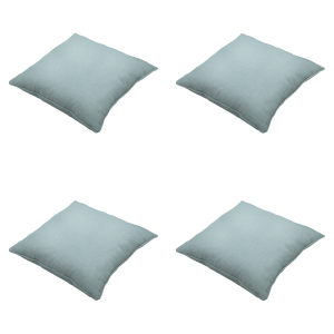 Madison sierkussen Eco-line – blauw – 50x50x10cm – set van 4 Madison sierkussen Eco-line – blauw – 50x50x10cm – set van 4