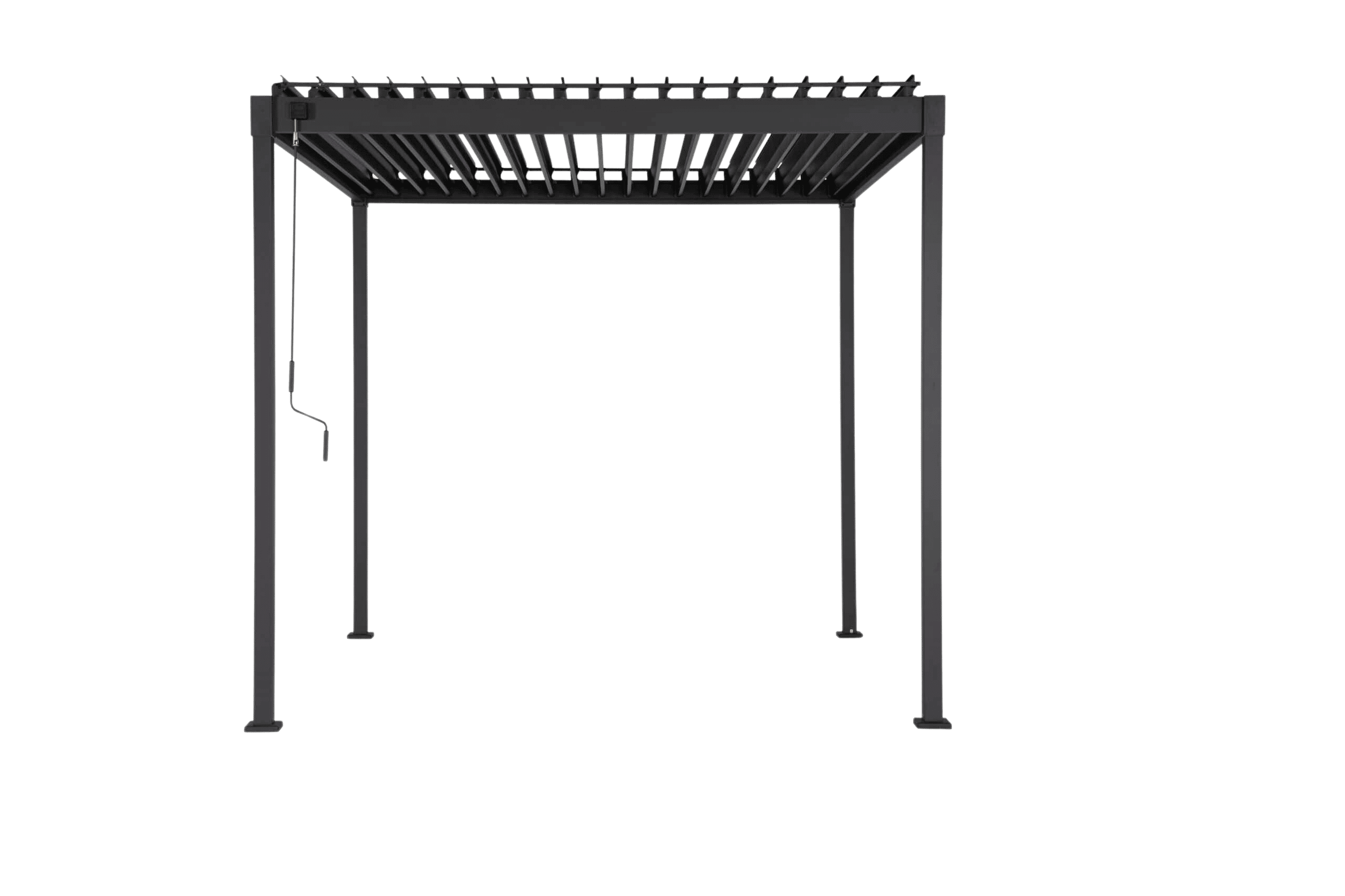 MIRADOR Pergola 80 Solid 3x2m - Antraciet