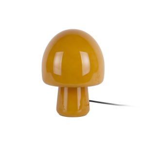 Leitmotiv tafellamp Gozar – geel – Ø20cm Leitmotiv tafellamp Gozar – geel – Ø20cm