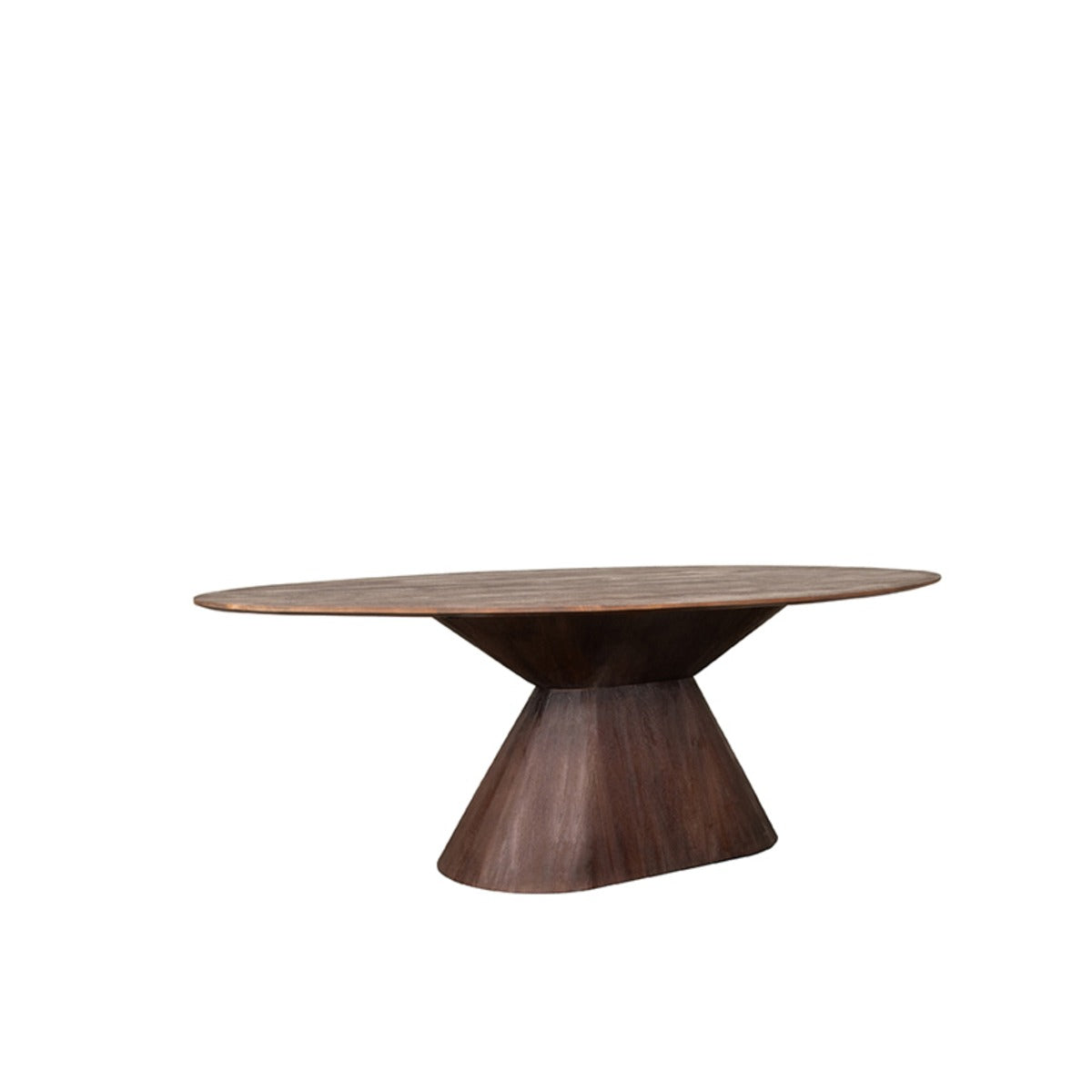 LABEL51 Eettafel Jagger - Donkerbruin Mangohout - 200x110x76cm