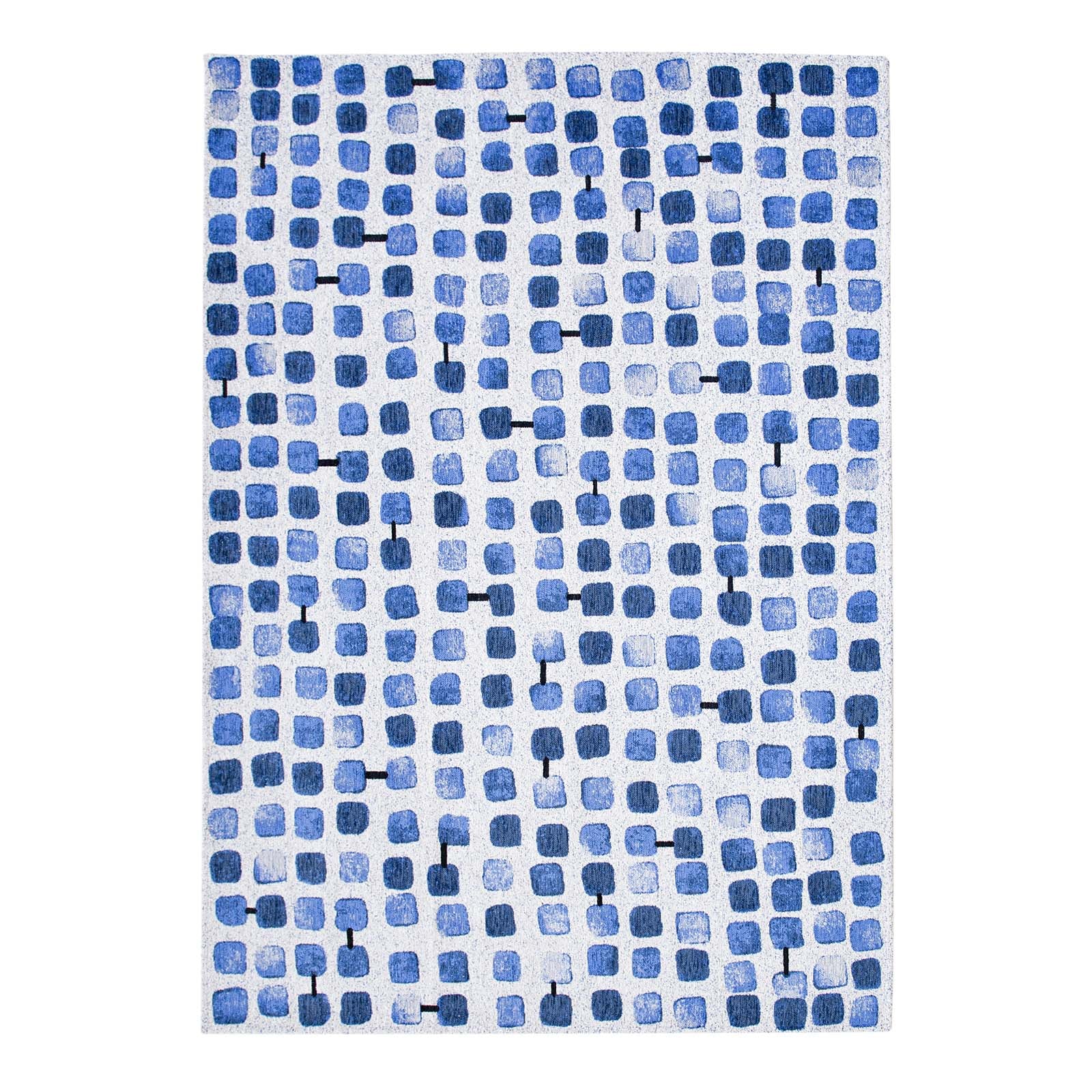 Louis De Poortere vloerkleed Amparo Blues - blauw - 200x280cm