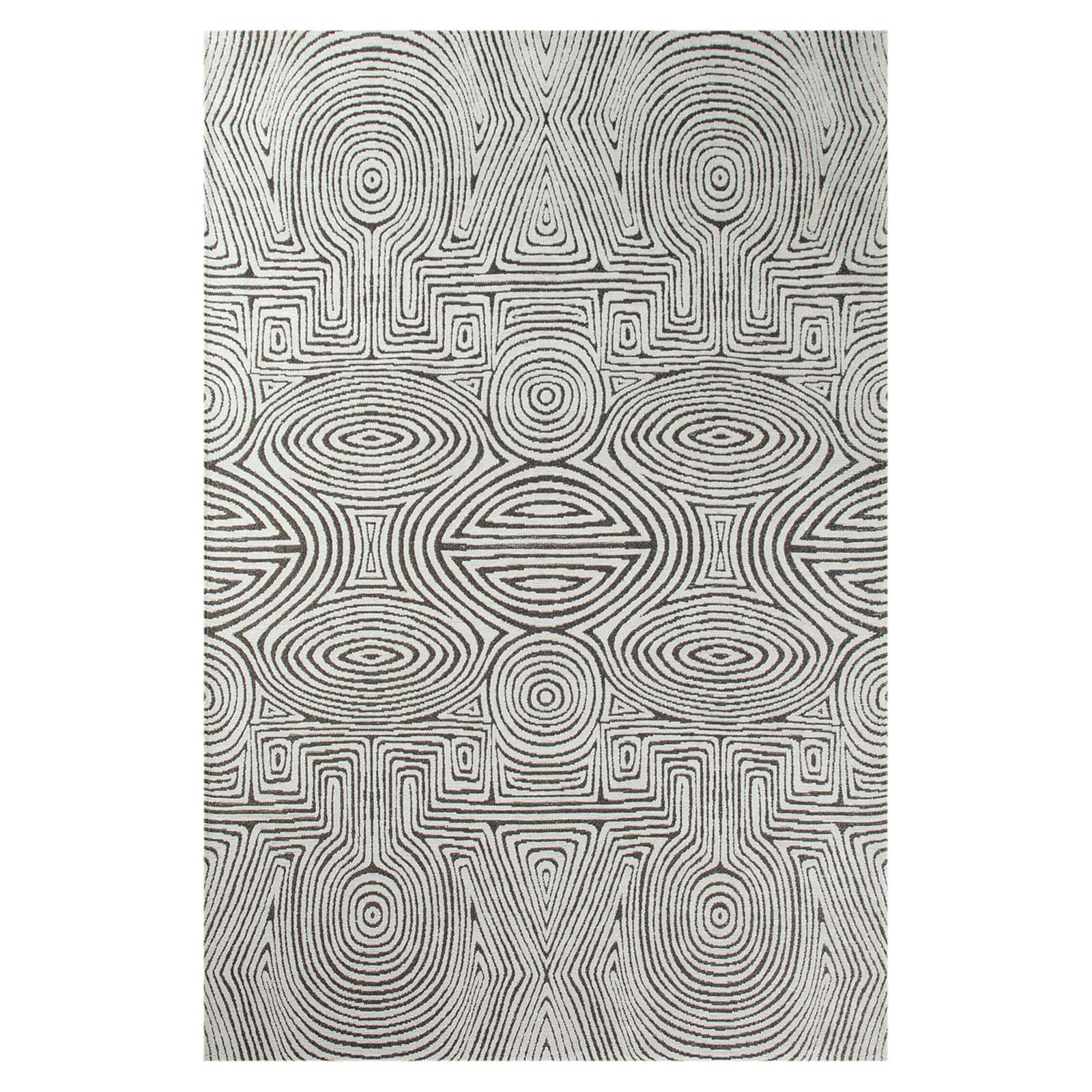 Lola&Moi vloerkleed Ebony Ivory - ivoor - 80x150cm