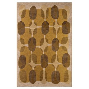 Lola&Moi vloerkleed Mountain Trail – goud – 140x200cm Lola&Moi vloerkleed Mountain Trail – goud – 140x200cm