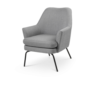Lisomme Jez gestoffeerde fauteuil lichtgrijs Lisomme Jez gestoffeerde fauteuil lichtgrijs