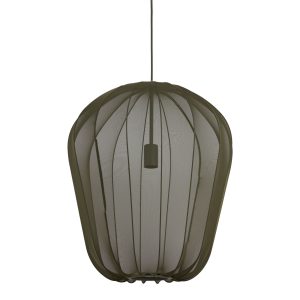 Light & Living hanglamp Plumeria – groen – Ø50cm Light & Living hanglamp Plumeria – groen – Ø50cm
