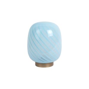 Leitmotiv tafellamp Summer Globe – blauw – 15.6×15.6x20cm Leitmotiv tafellamp Summer Globe – blauw – 15.6×15.6x20cm