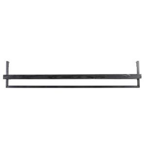 Light & Living wandplank Maddison – zwart – 120x18x24cm