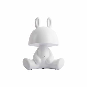 Leitmotiv tafellamp Bunny – wit – 22x17x27cm Leitmotiv tafellamp Bunny – wit – 22x17x27cm