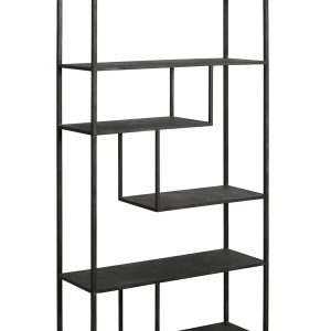 Light & Living kast YLAYA – 100x35x213cm – zwart Light & Living kast YLAYA – 100x35x213cm – zwart