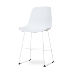 Nolon Nino-Pip Barkruk Wit – Kunststof – Wit Onderstel – 65 cm Nolon Nino-Pip Barkruk Wit – Kunststof – Wit Onderstel – 65 cm
