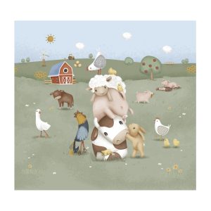 Little Dutch Fotobehang Little Farm 280×300 Little Dutch Fotobehang Little Farm 280×300
