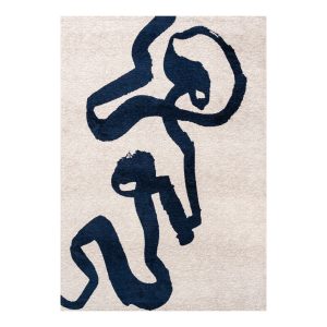 Ecorugs vloerkleed Sea Ink – blauw – 240x340cm