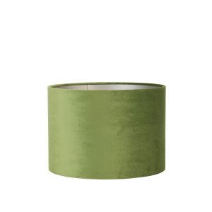 Light & Living lampenkap Velours – groen – Ø30cm Light & Living lampenkap Velours – groen – Ø30cm
