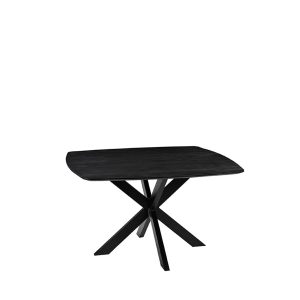 LABEL51 Eettafel Blake – Zwart Mangohout – 140x140x76cm LABEL51 Eettafel Blake – Zwart Mangohout – 140x140x76cm