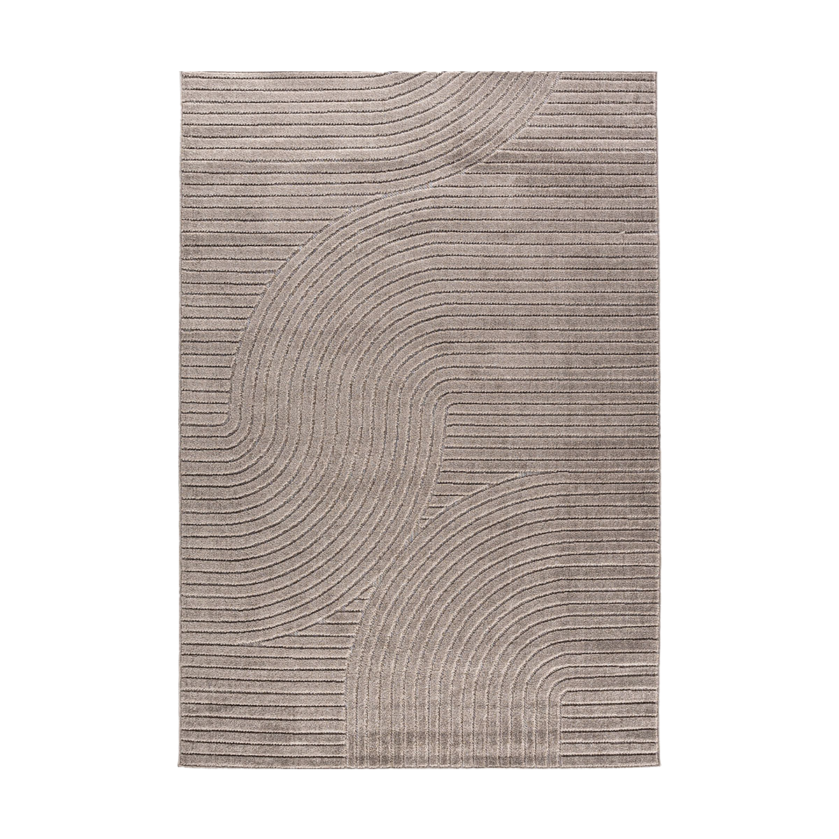 Nest living Misha vloerkleed bruin - 230 x 160 cm