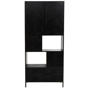 Kick wandkast Hugo – Zwart Kick wandkast Hugo – Zwart