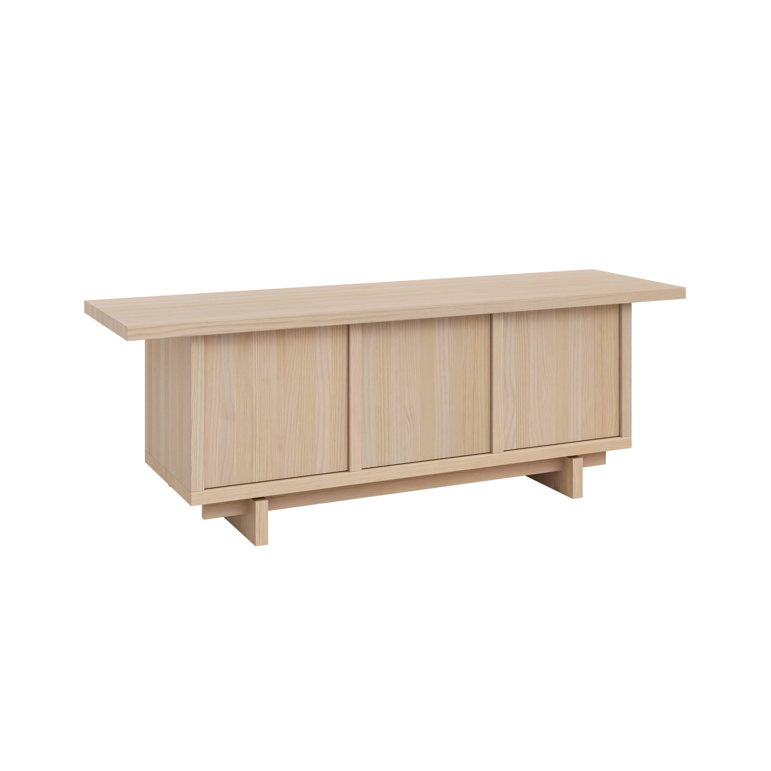 Naan Furniture TV-meubel Pi van massief natuurlijk grenenhout - 148 cm