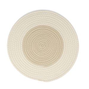 Ona – Placemat 35cm cream white Piff – Set van 4 Ona – Placemat 35cm cream white Piff – Set van 4