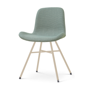 Nolon Noa-Fé eetkamerstoel saliegroen – beige onderstel Nolon Noa-Fé eetkamerstoel saliegroen – beige onderstel