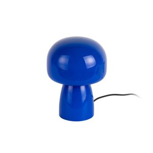 Leitmotiv tafellamp Fervor – blauw – 15x15x20cm – Paddenstoellamp Leitmotiv tafellamp Fervor – blauw – 15x15x20cm – Paddenstoellamp