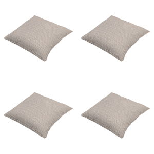 Madison sierkussen Richmond – beige – 50x50x10cm – set van 4 Madison sierkussen Richmond – beige – 50x50x10cm – set van 4