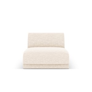 Micadoni Module Miley structurele stof ivoor – 90x75x70cm
