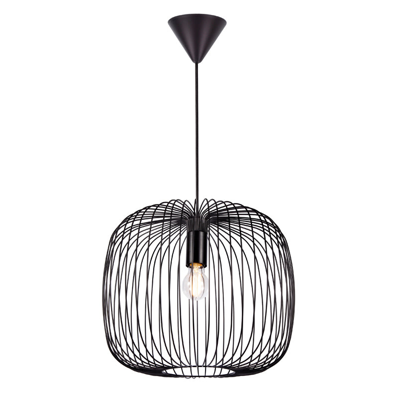 Nordlux Beroni Hanglamp - Ø40cm - E27 - Zwart