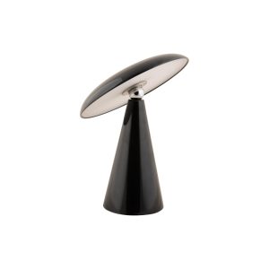 Leitmotiv tafellamp Phoebe LED – zwart – Ø23cm Leitmotiv tafellamp Phoebe LED – zwart – Ø23cm