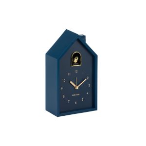 Karlsson wekker Modern Cuckoo Oro – blauw – 15×11.5x20cm – Vaderdag – Karlsson wekker Modern Cuckoo Oro – blauw – 15×11.5x20cm – Vaderdag –