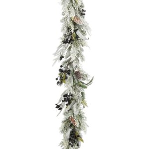 Mica Decorations Vesper Guirlande met Dennenappels – L180 x B15 x H10 Mica Decorations Vesper Guirlande met Dennenappels – L180 x B15 x H10